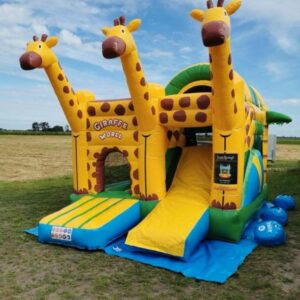 Springkussen Giraffen