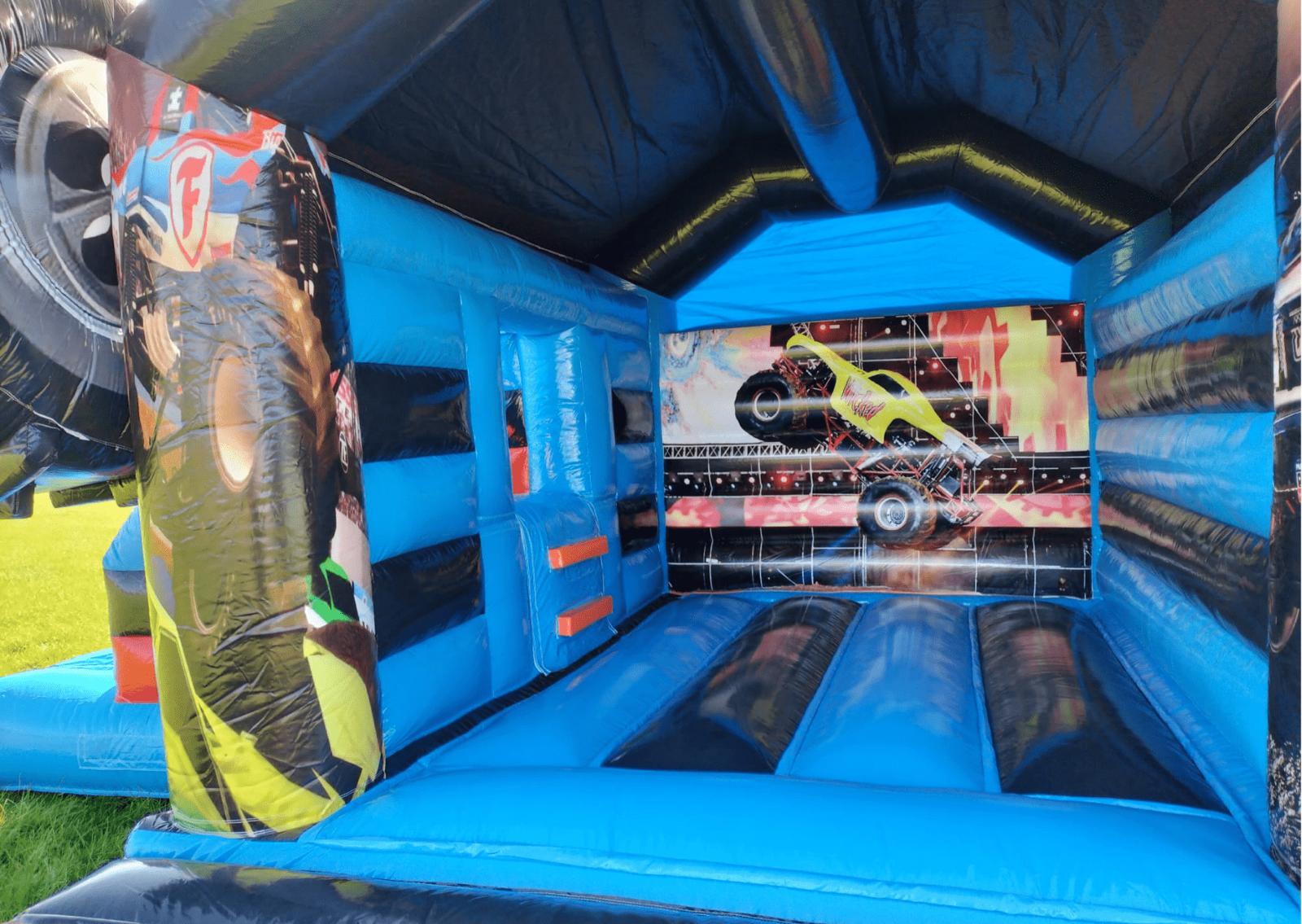 Springkussen Monstertruck - Afbeelding 4